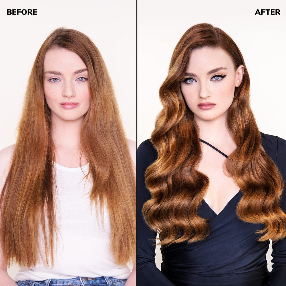 COLOR WOW highlights pop with gloss application on strands
