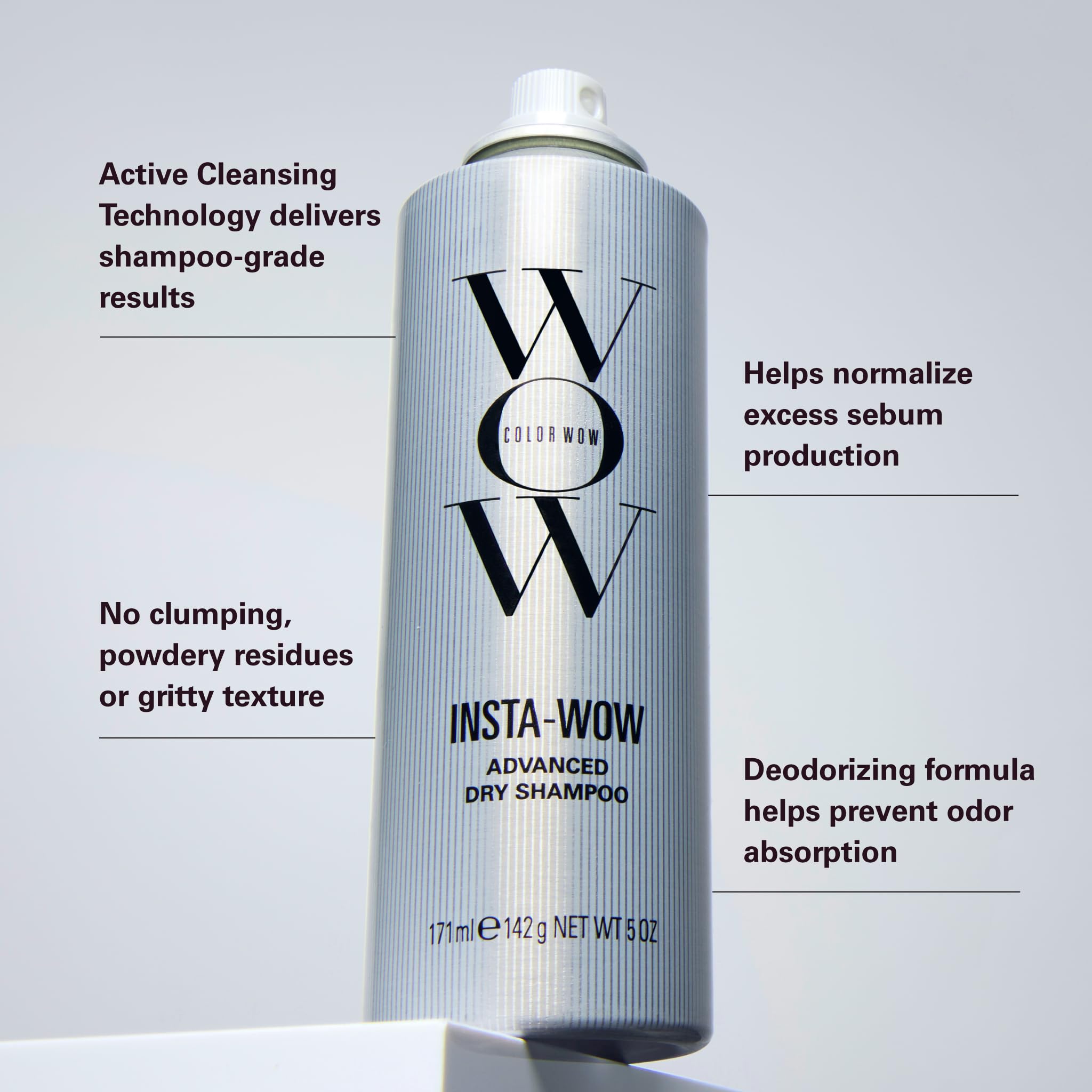 COLOR WOW Insta-WOW packaging on a clean surface, sleek and travel-friendly.