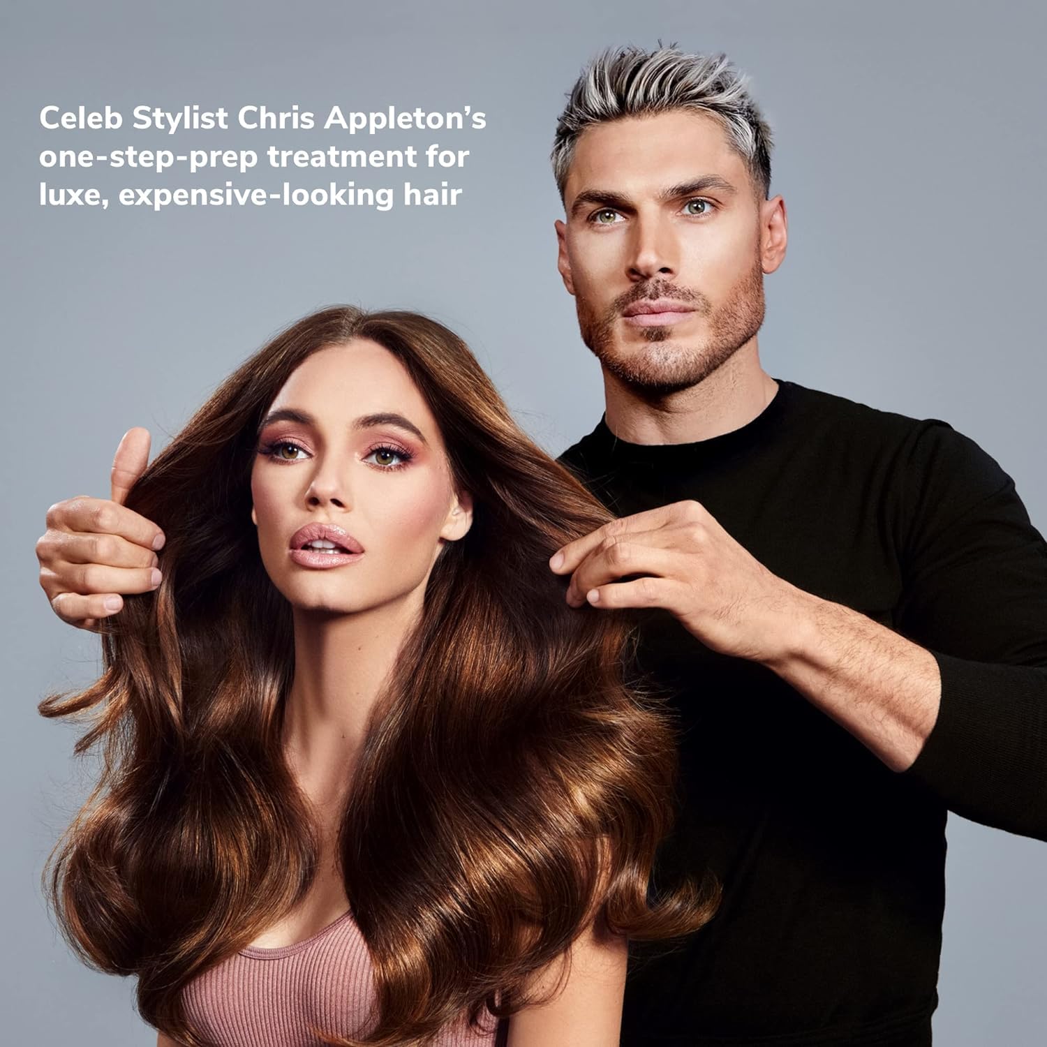 Rutina de cuidado con Money Masque para brillo y salud del cabello.