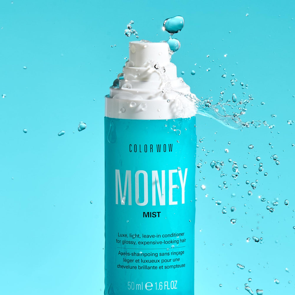 COLOR WOW MONEY MIST: desenredo fácil para reducir roturas y facilitar crecimiento.