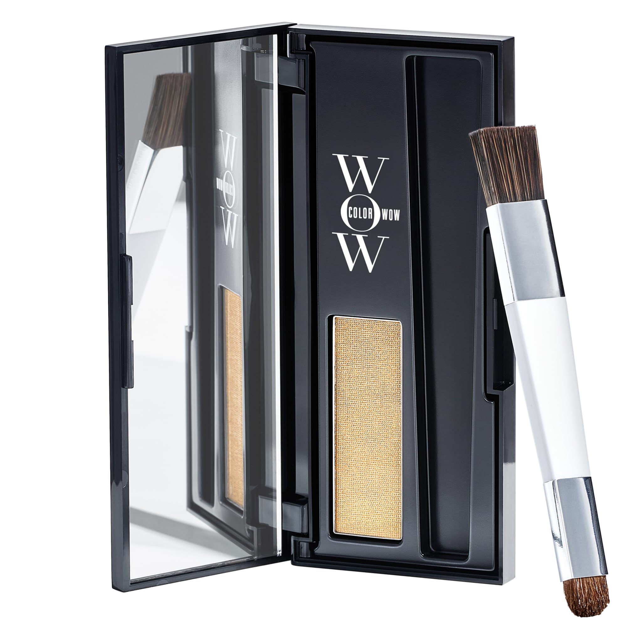 COLOR WOW Root Cover Up Blonde powder for instant root coverage.