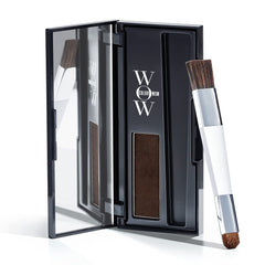 COLOR WOW Root Cover Up bottle shows instant grey coverage for dark roots.