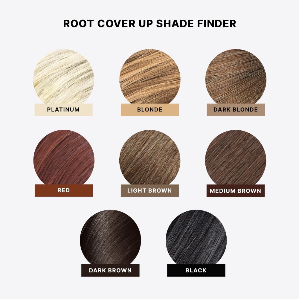 COLOR WOW Root Cover Up Light Brown sweat-proof – suitable for workouts.
