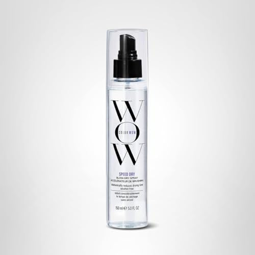 Color WOW Speed Dry in a bathroom setting ready for use
