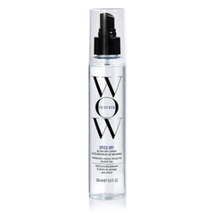 Color WOW Speed Dry Blow Dry Spray bottle ready for use to speed up your routine