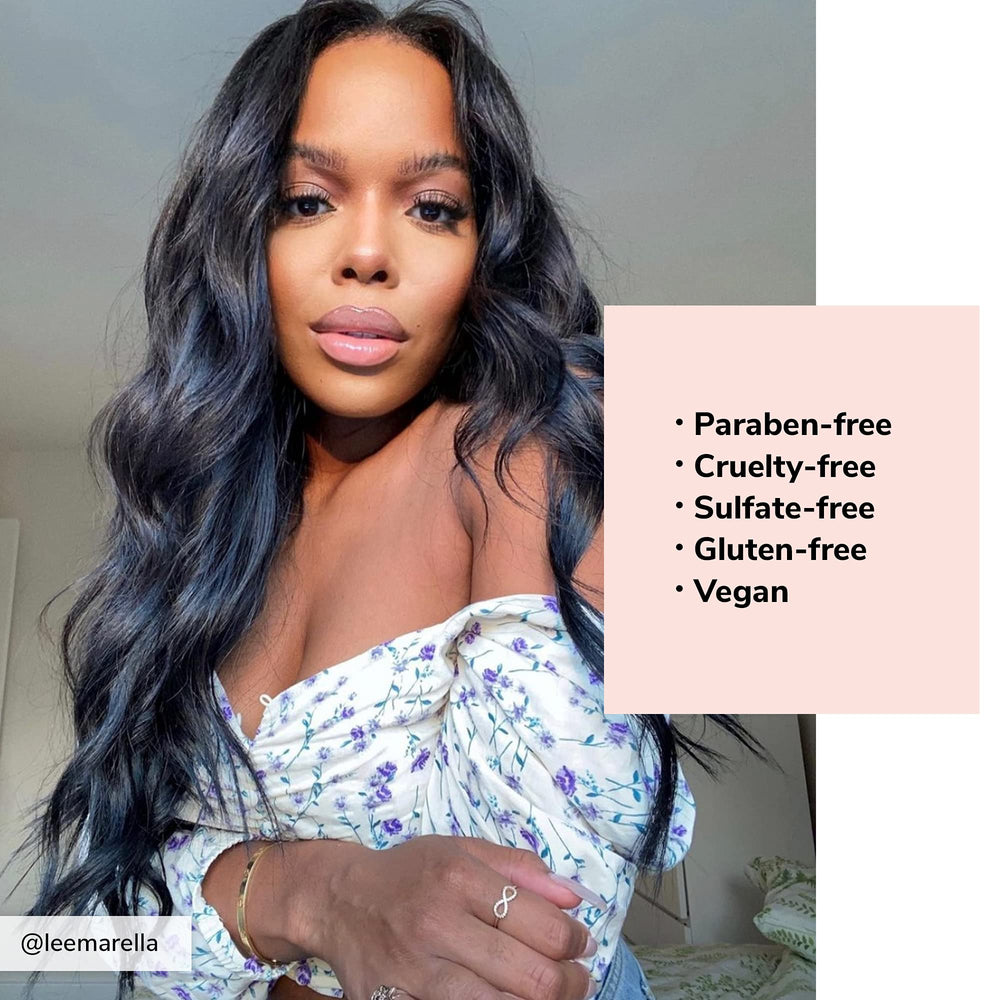 COLOR WOW STYLE ON STEROIDS texture spray provides heat protection with flexible hold.