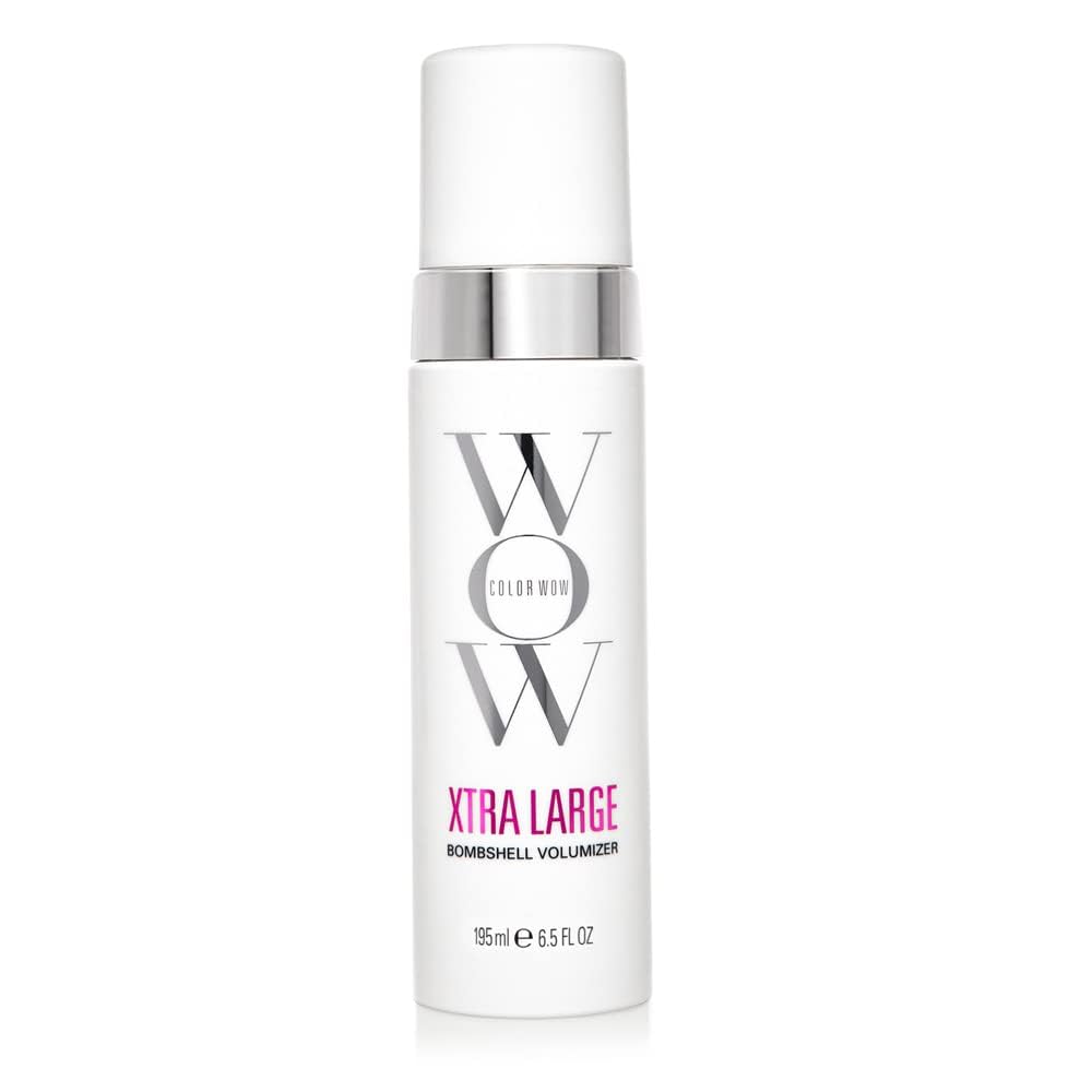 COLOR WOW Xtra Large Bombshell bottle-front view showing weightless volume potential