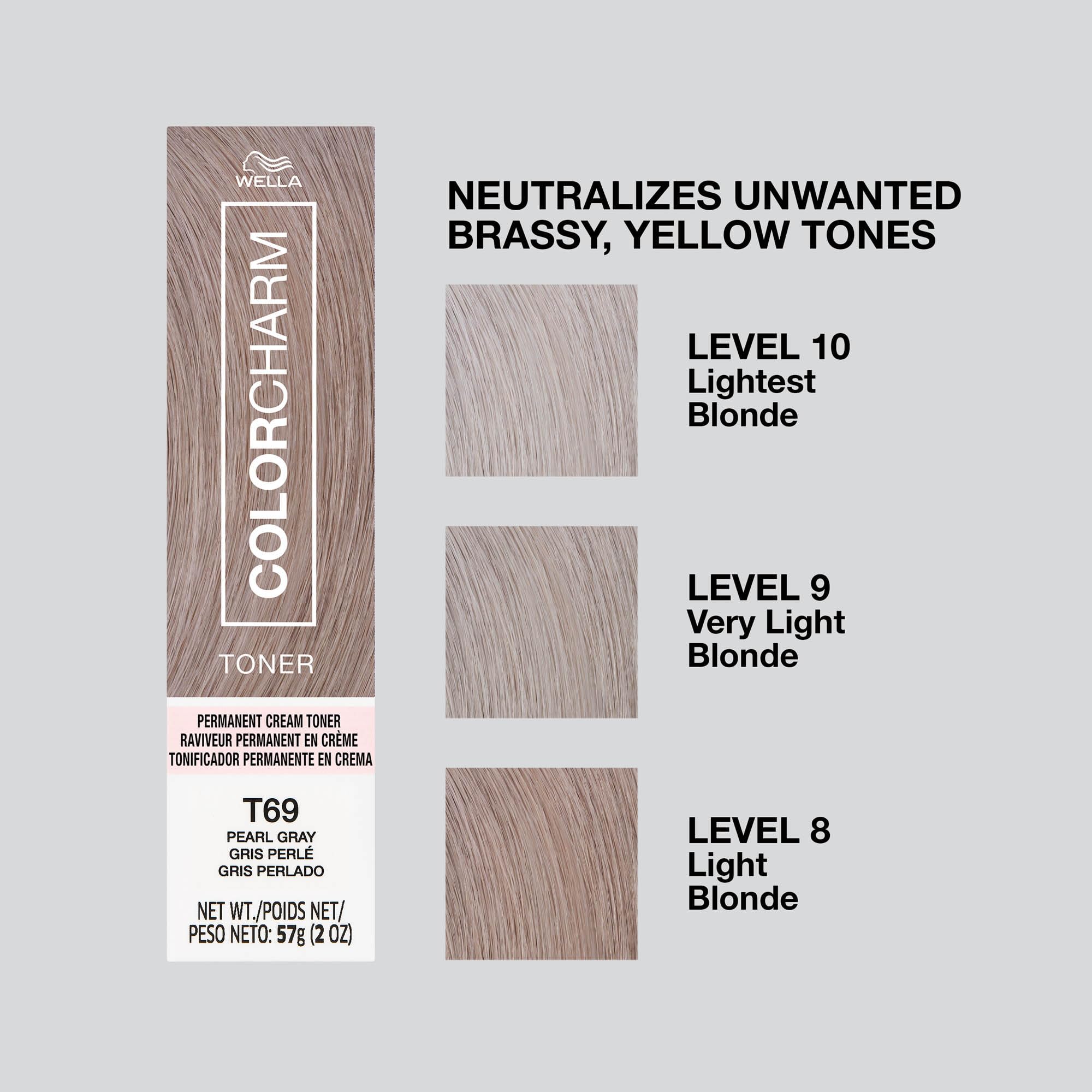 COLORCHARM 10-volume developer usage for controlled toning