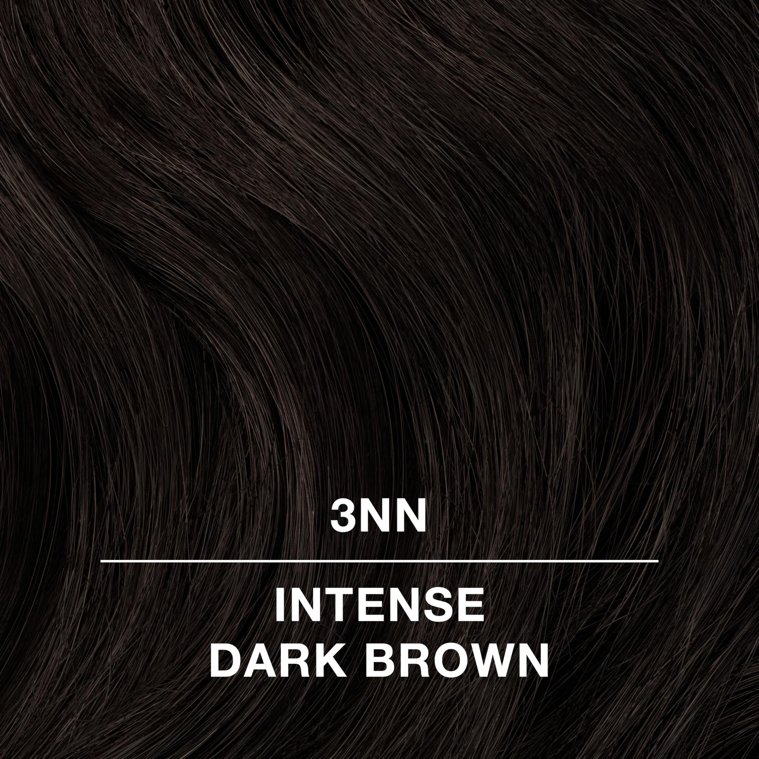 COLORCHARM 3NN shade swatches displaying deep brown tones for salon-like results