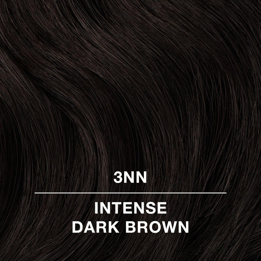 COLORCHARM 3NN shade swatches displaying deep brown tones for salon-like results