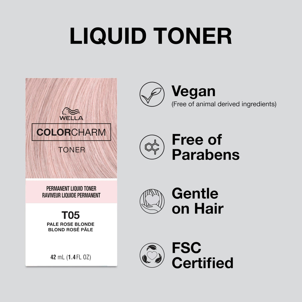 COLORCHARM bottle-precision-dispense ensures controlled toning