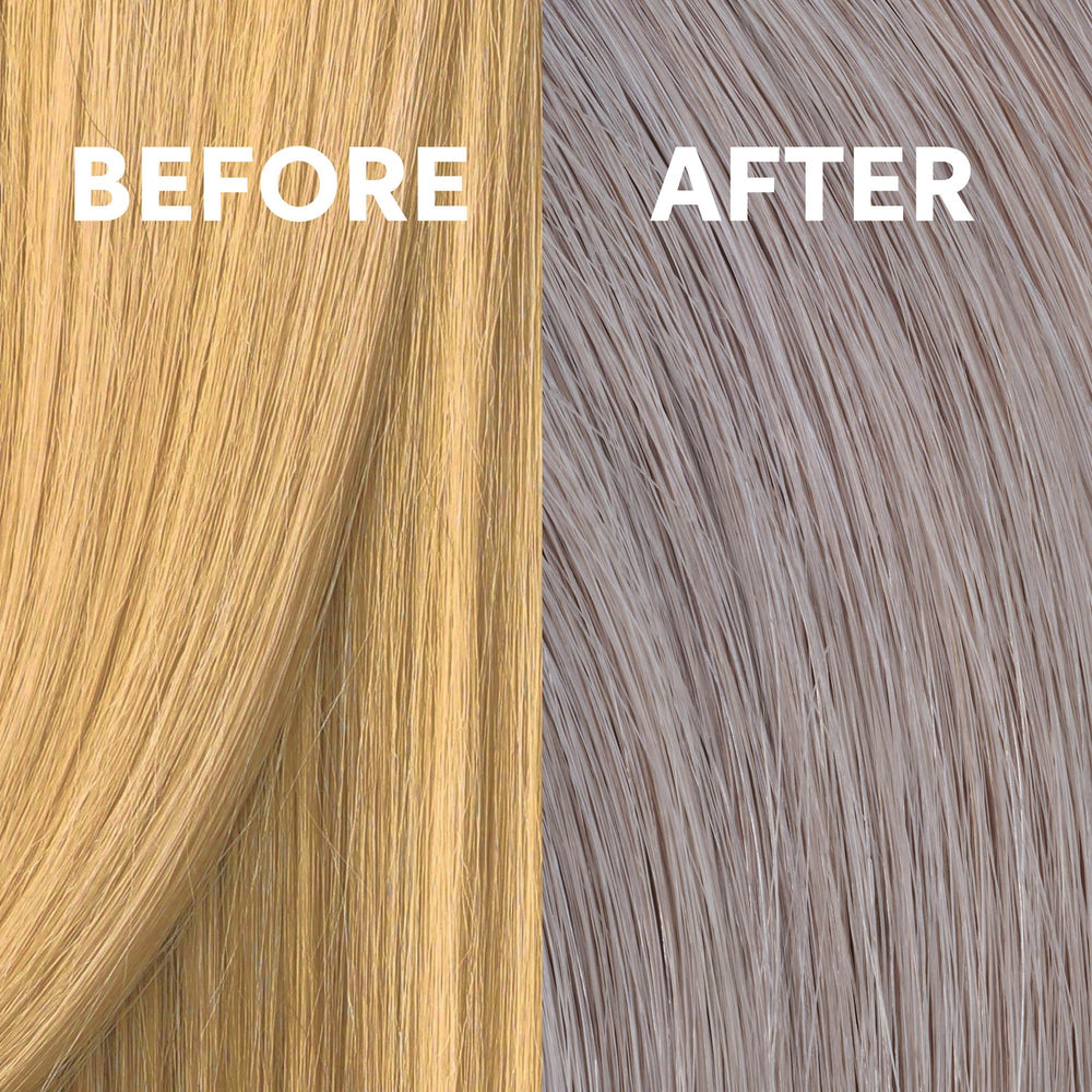 COLORCHARM brass neutralization action visual for cooler undertones