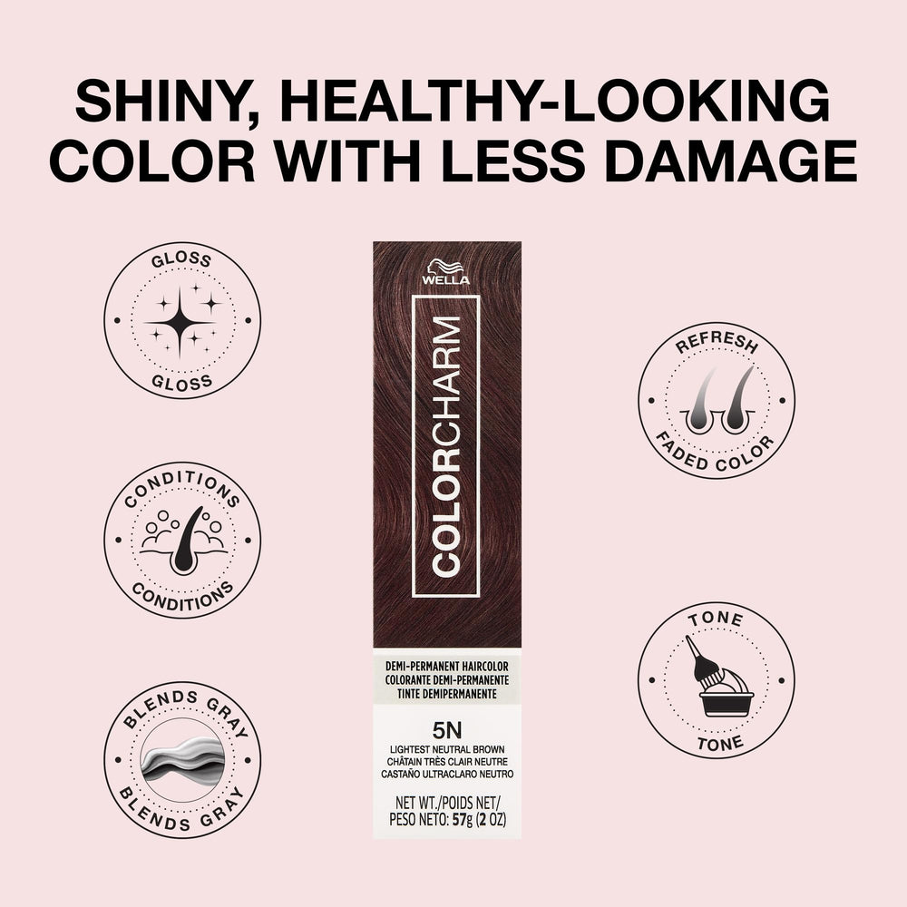 COLORCHARM 5N cream formula for gentle color refreshment