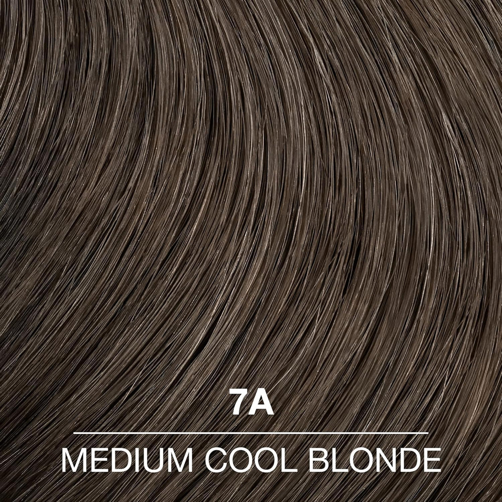 COLORCHARM before-after image demonstrates long-lasting gloss while retaining hair health