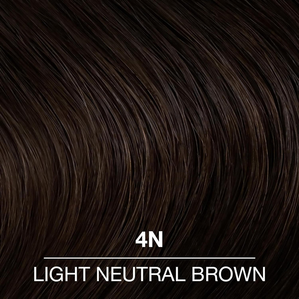 COLORCHARM Demi Permanent gray blending demo for touch-ups.