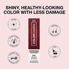 COLORCHARM Demi-Permanent grey-blend application demonstrates seamless roots refresh