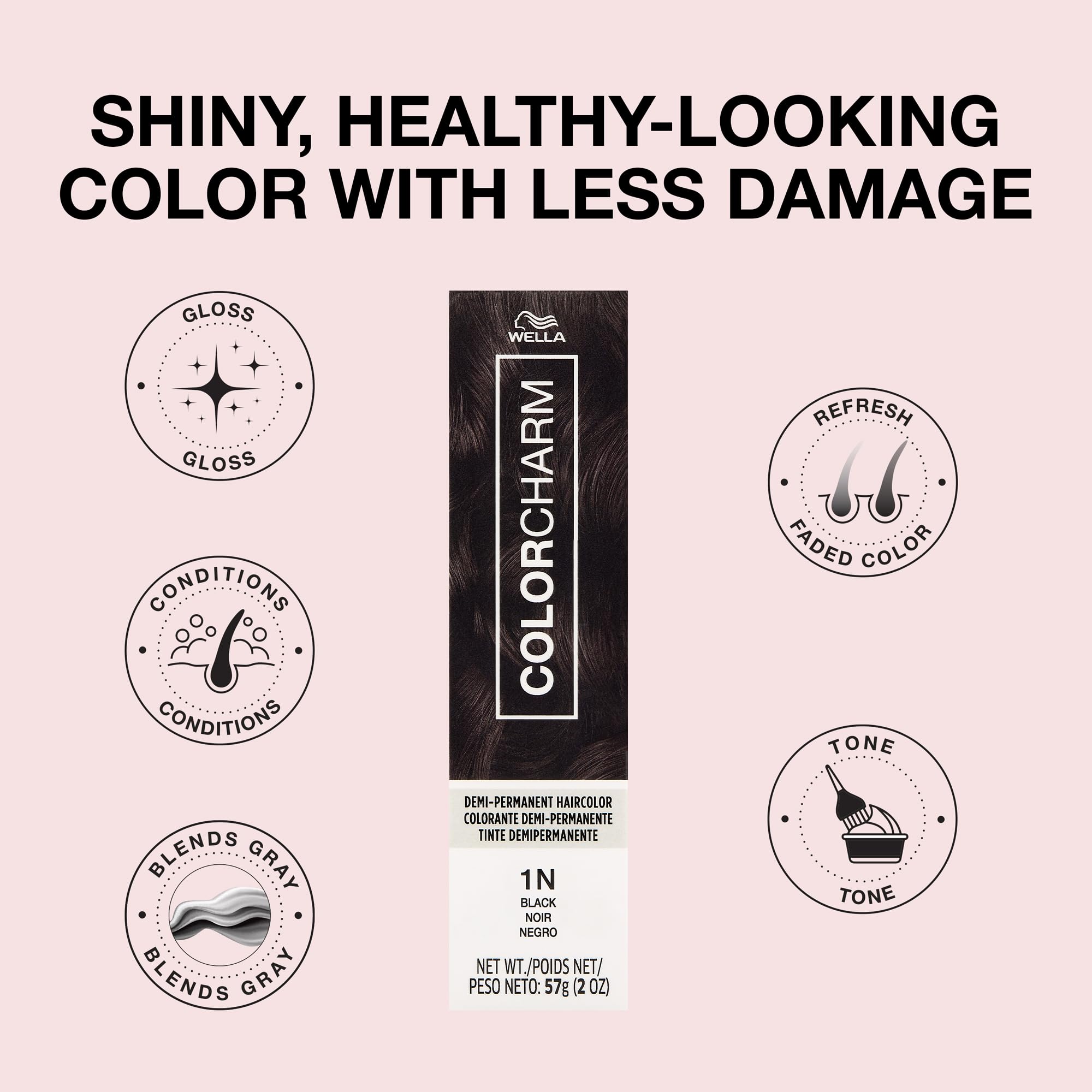 COLORCHARM 1N Black foil-application demonstrates precise color deposition.