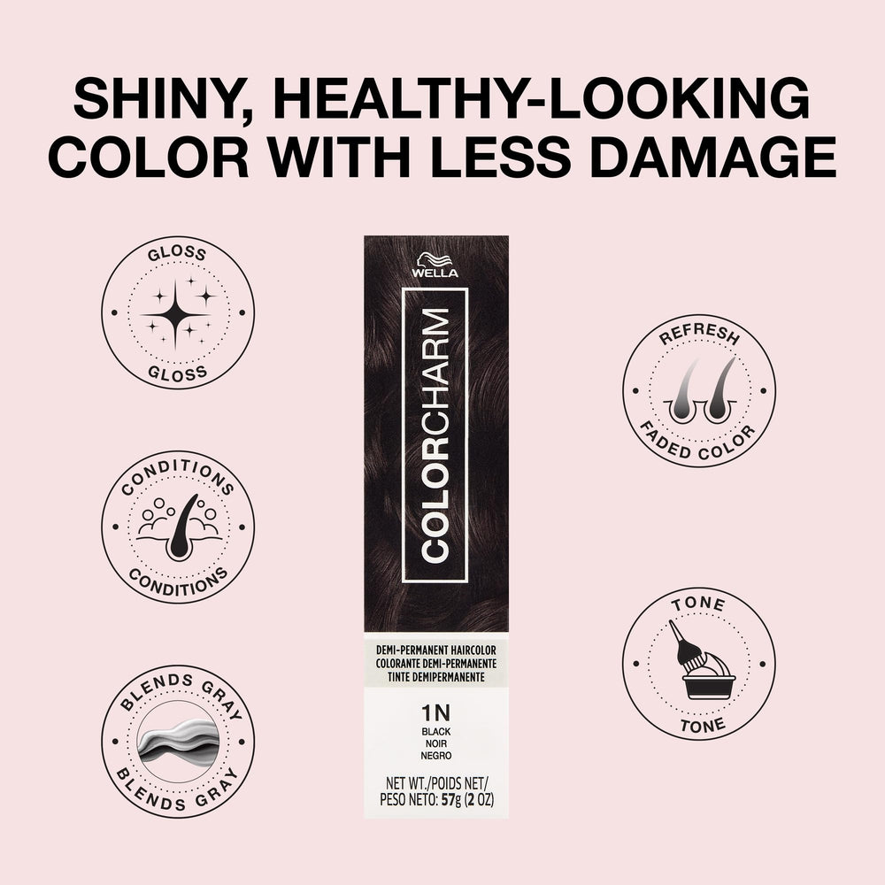 COLORCHARM 1N Black foil-application demonstrates precise color deposition.