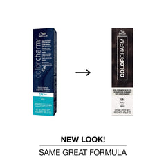 COLORCHARM 1N Black gloss application demonstrates multiuse color refresh.
