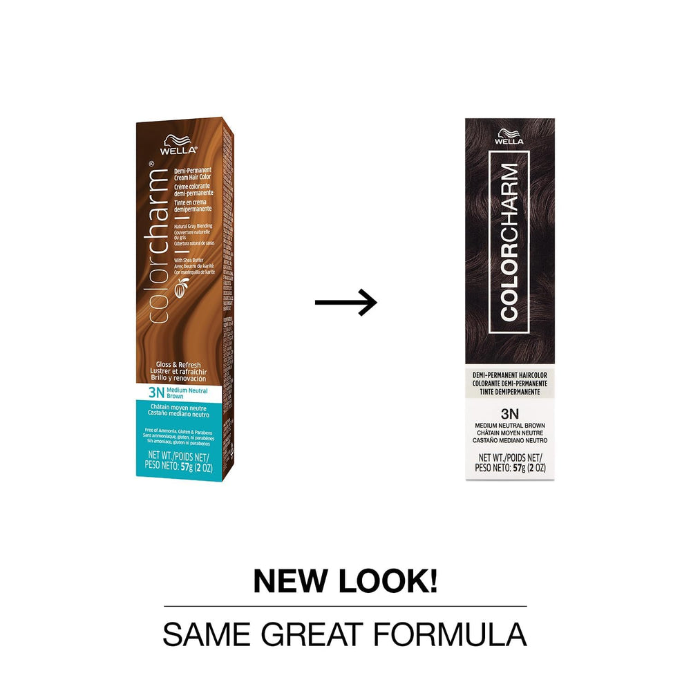COLORCHARM 3N application brush shown for precise gray blending