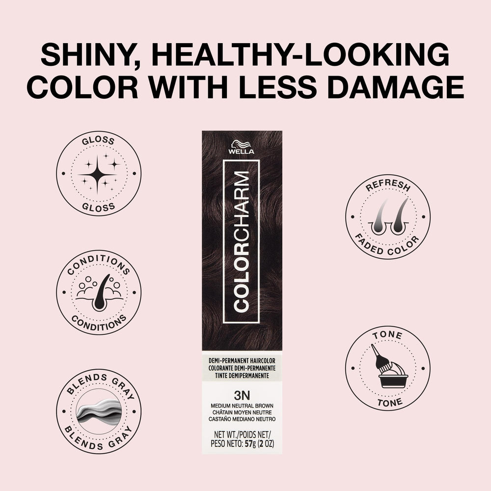 COLORCHARM 3N gray blend on swatch for tone and refresh