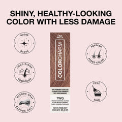 COLORCHARM Demi Permanent 7WG color bottle ready to use for gloss.