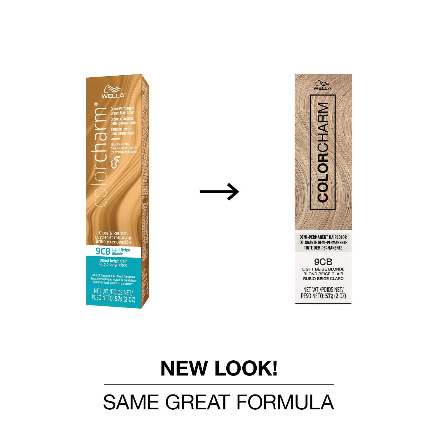 COLORCHARM 9CB light beige blonde tone boosts even color