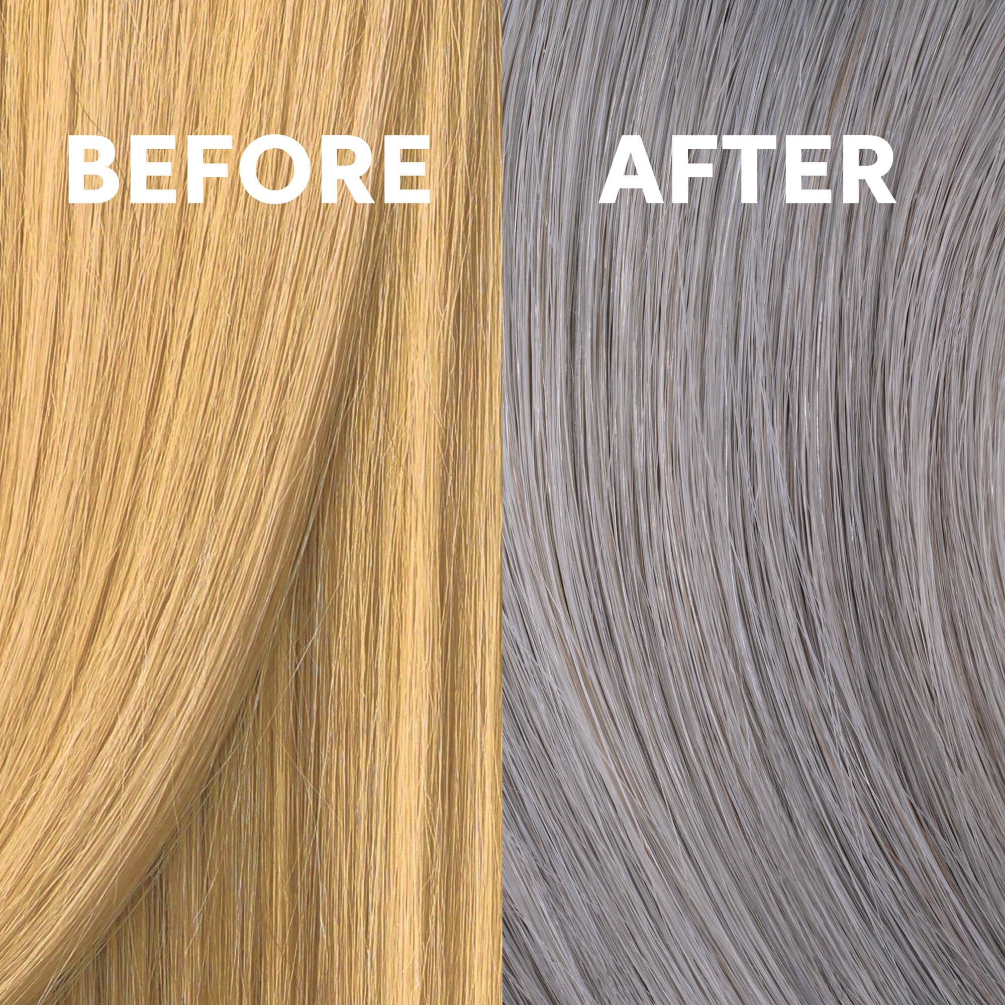 COLORCHARM easy at-home toner application for salon-like blondes.