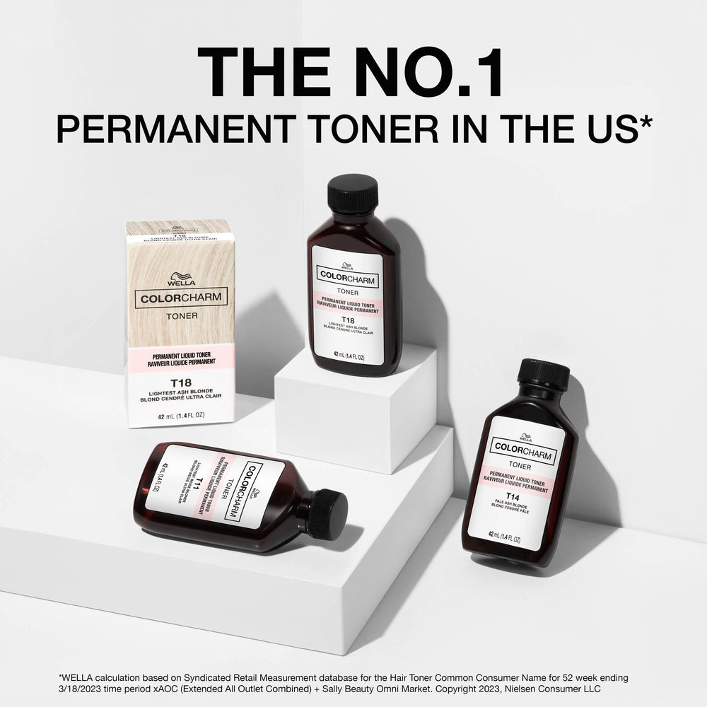 COLORCHARM toner offering grey coverage with vibrant tone