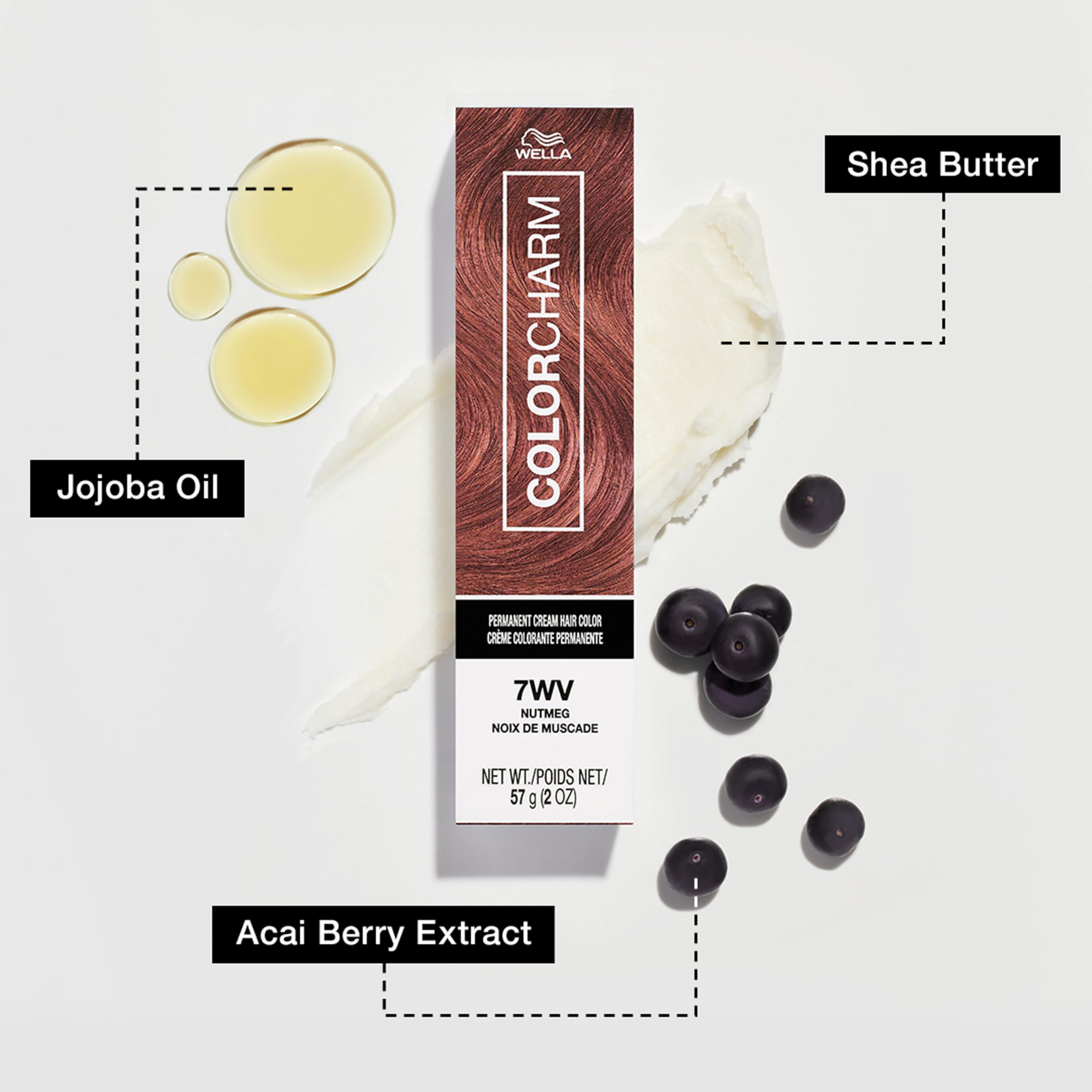 COLORCHARM covers up to 100% gray hair.