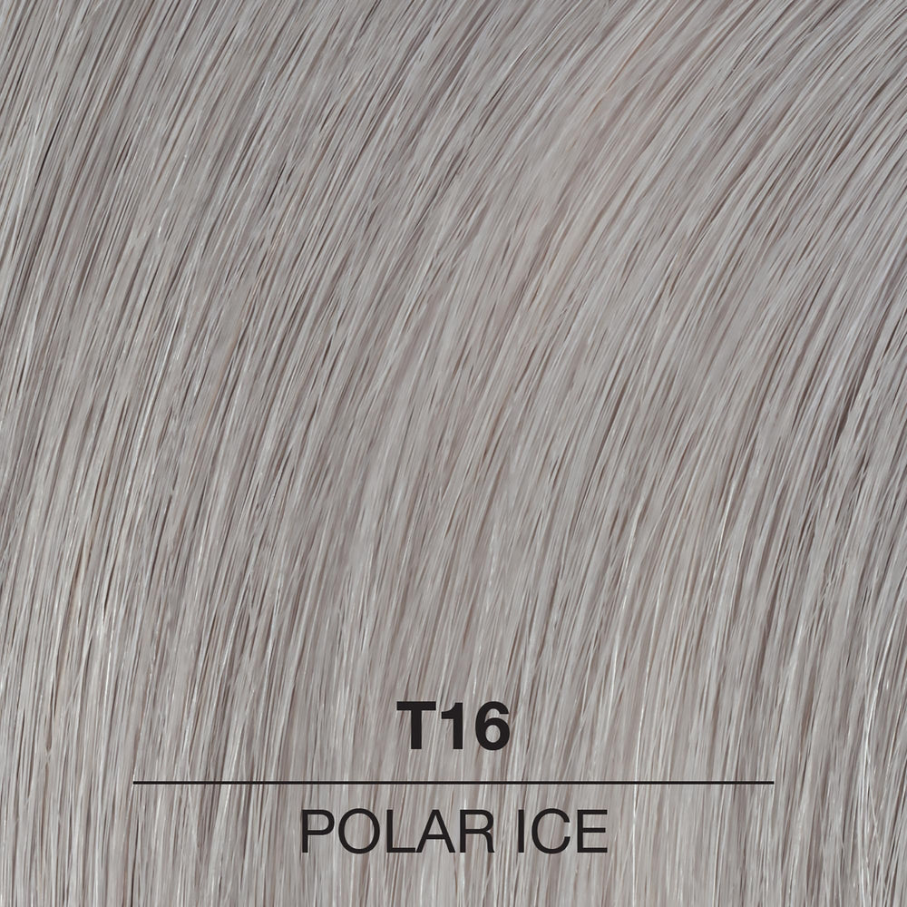 ColorCharm Permanent Creme Toner Polar Ice being applied with gloves for even tone