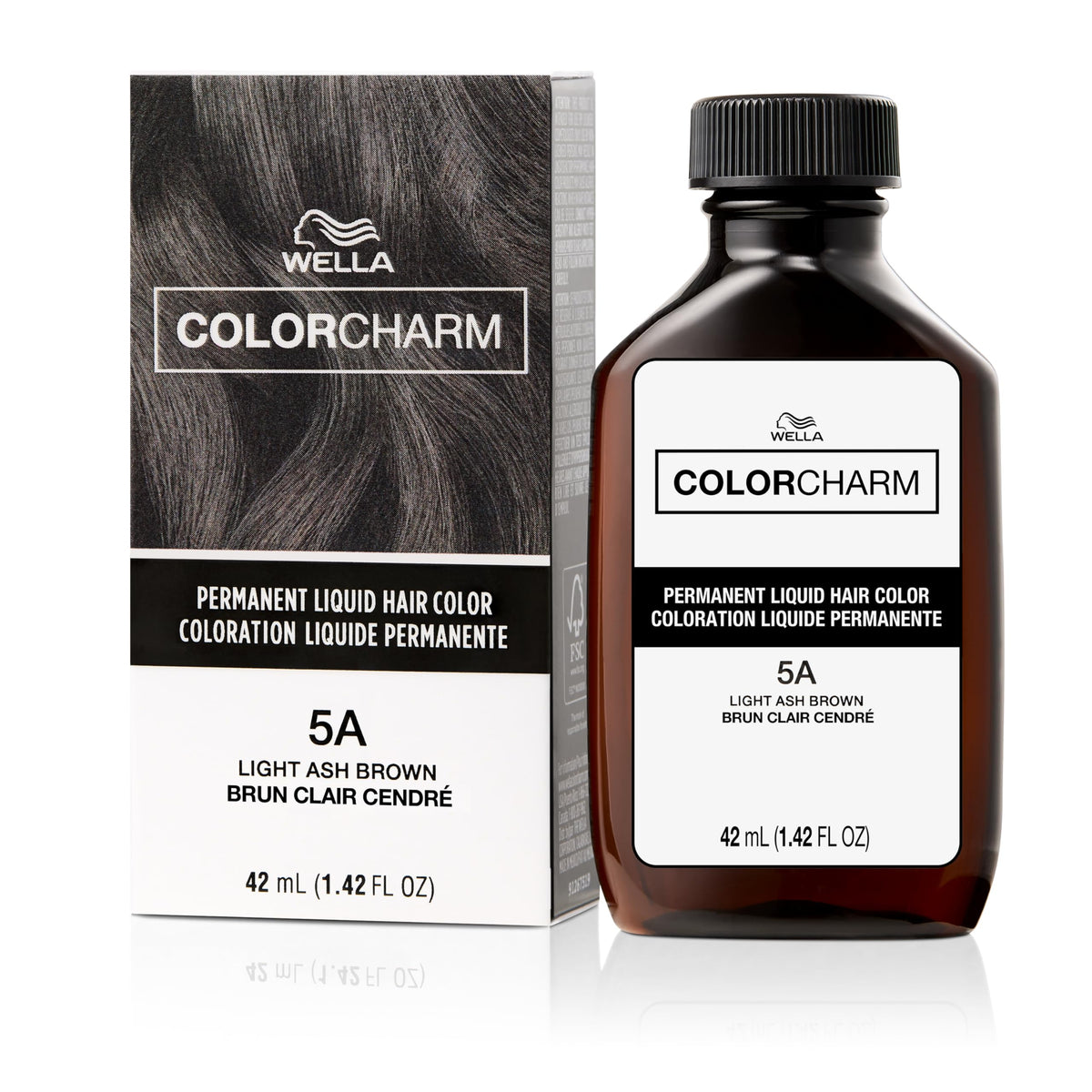 COLORCHARM packaging with shade labels for easy selection.