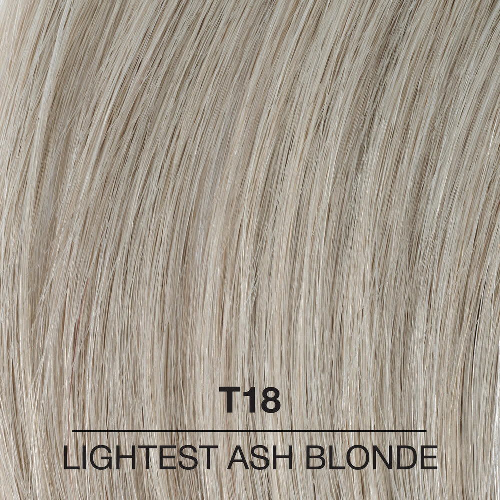 COLORCHARM swatches showing ash-blonde shade options for selection