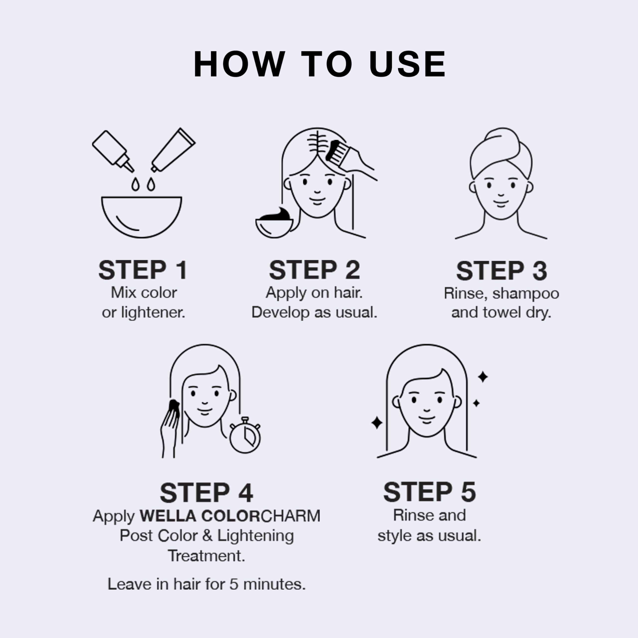 COLORCHARM post-treatment helps hair feel healthier after color services.