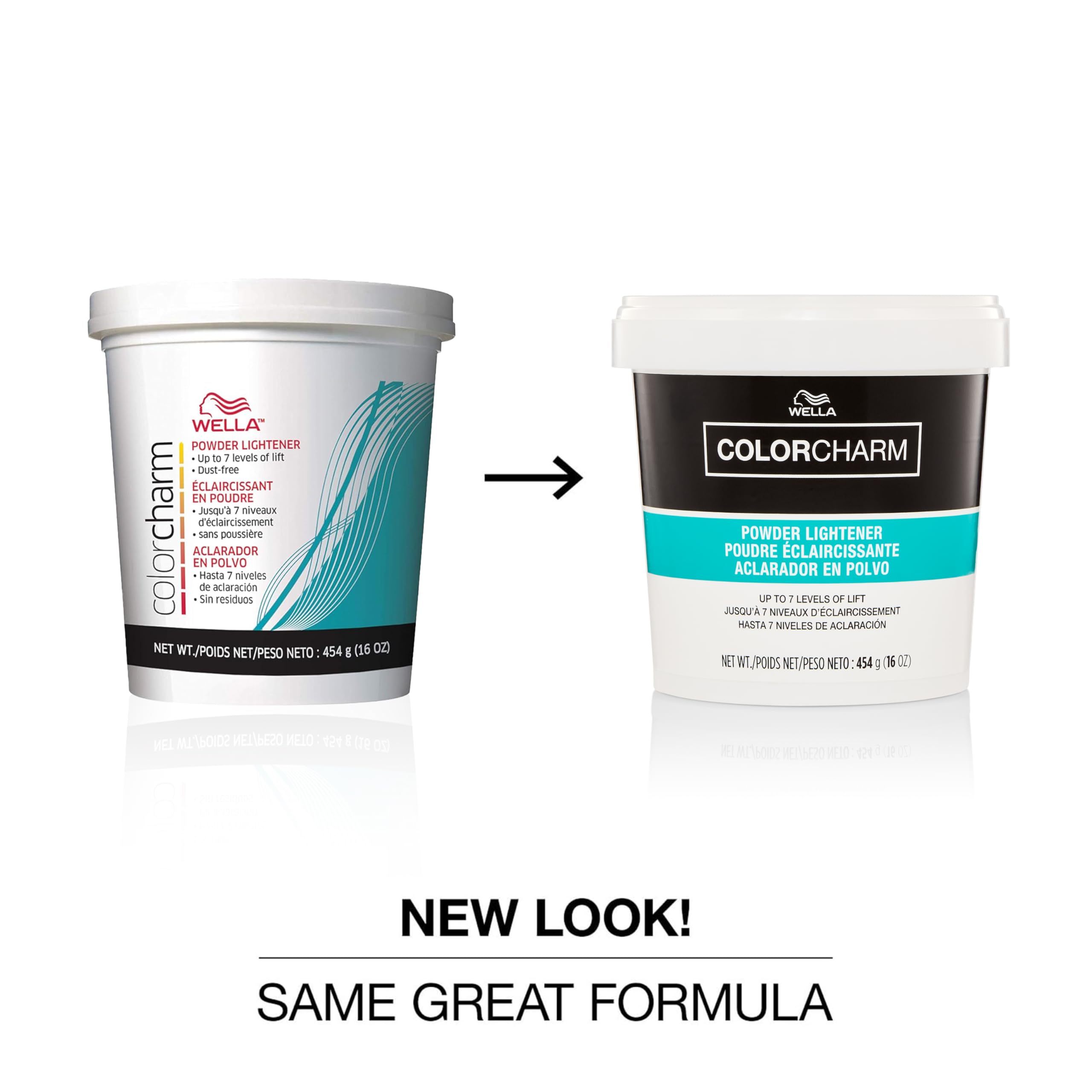 COLORCHARM Powder Lightener ready for foil and balayage highlights with even lifting
