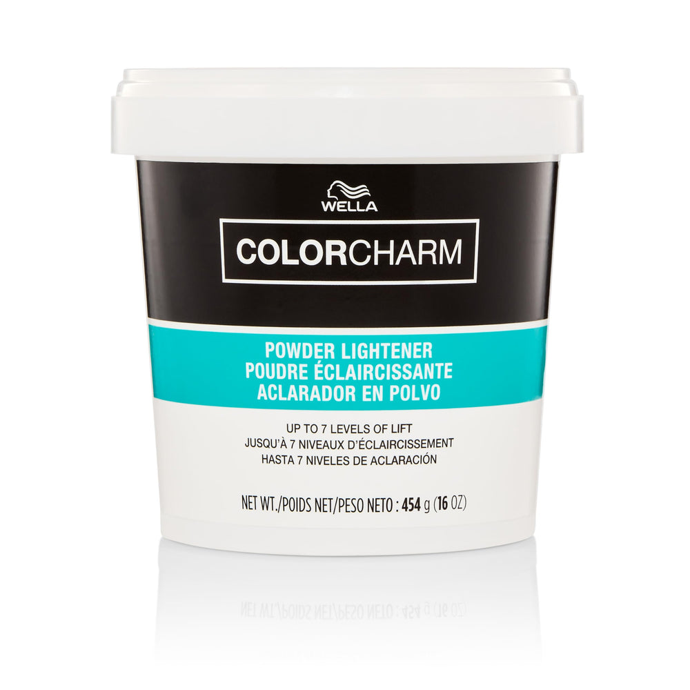 COLORCHARM Powder Lightener delivers a dust-free lift up to seven levels for precise highlights