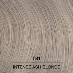 COLORCHARM T81 Intense Ash Blonde swatches show versatile ash-to-cool tones.