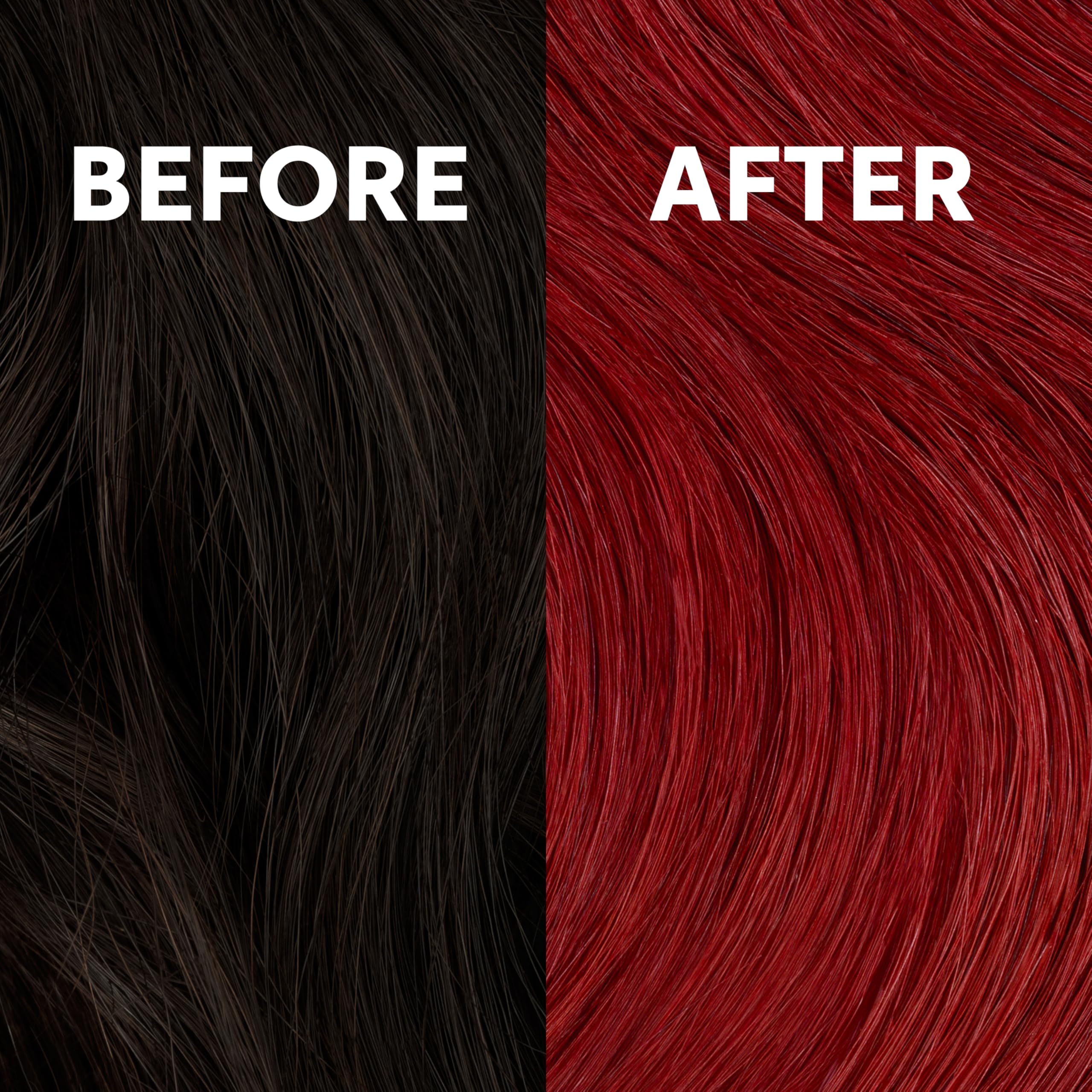 COLORCHARM VIVID DARKS gloves enable mess-free application.