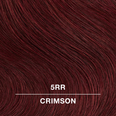 COLORCHARM 5RR Crimson shade swatches show vibrant red tone