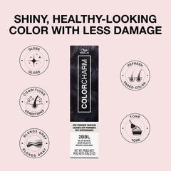 COLORCHARMS shades-palette collection highlighting range from blonde to brunette