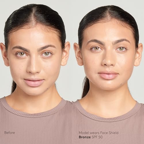 Colorescience Sunforgettable Bronze swatch blends naturally with diverse skin tones