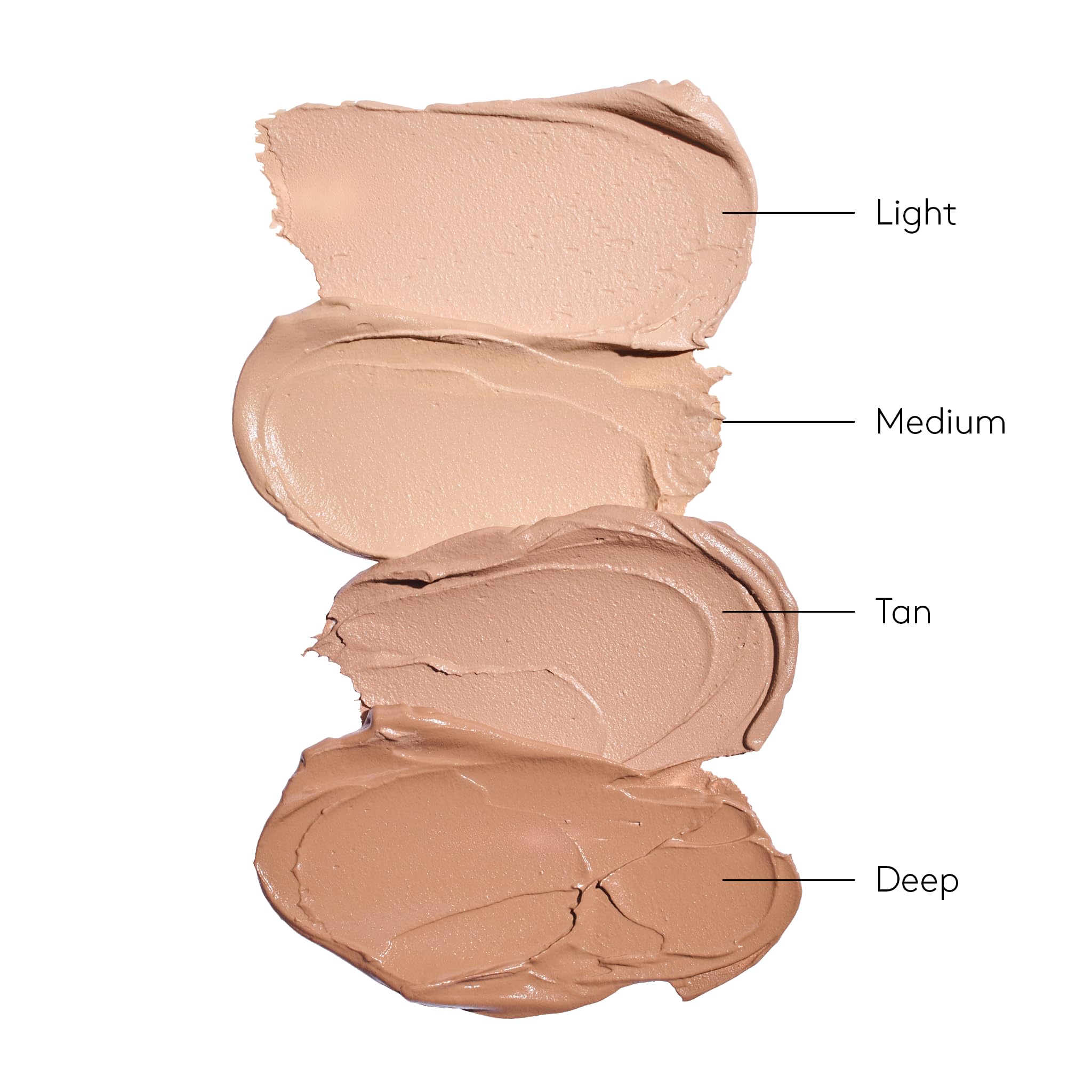 Close-up of Tint du Soleil Medium texture shows creamy, blendable coverage.