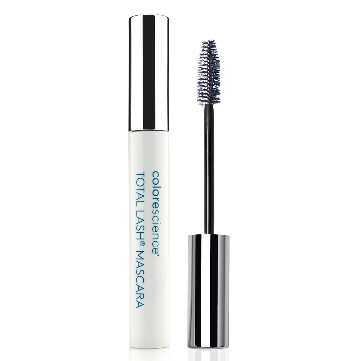 Colorescience Total Lash Mascara bottle with tubing formula for easy, damage-free removal.