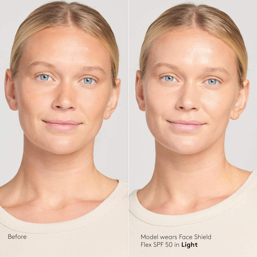 Zinc oxide 12% mineral sunscreen texture and coverage on skin