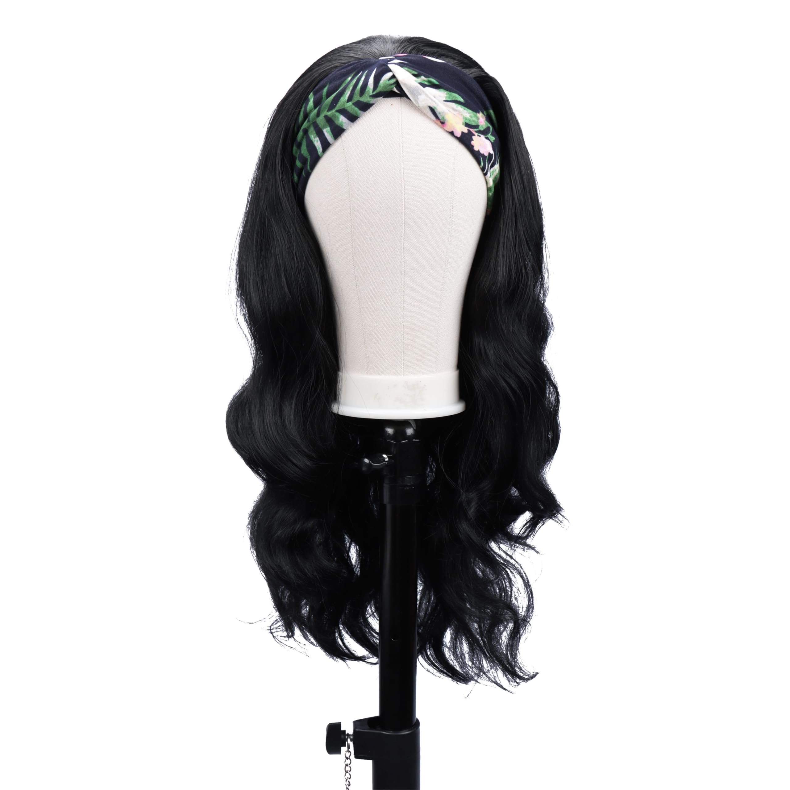 Colorful Queen long black body wave wig ready for daily wear