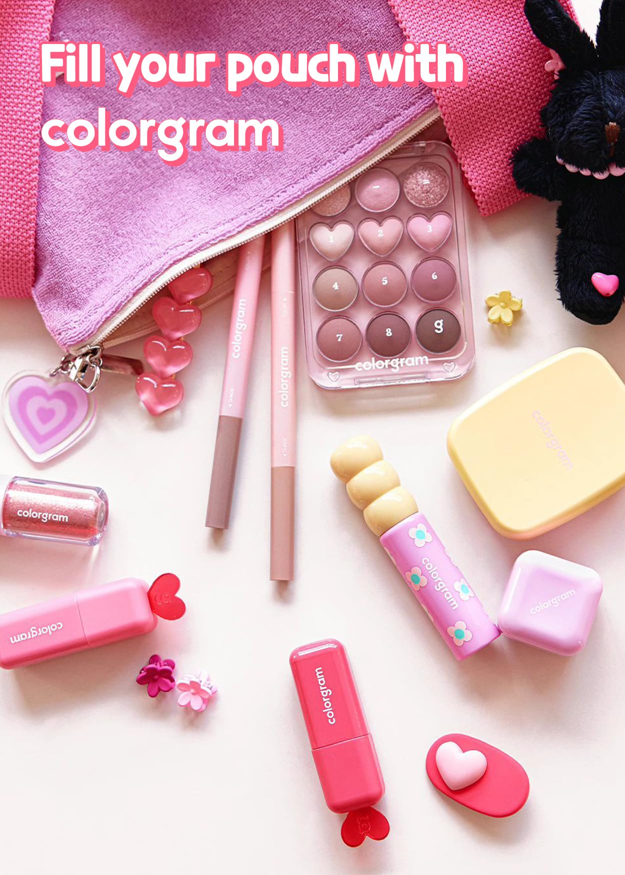 COLORGRAM Pin Point Paleta 02 formato compacto, ideal para viaje.