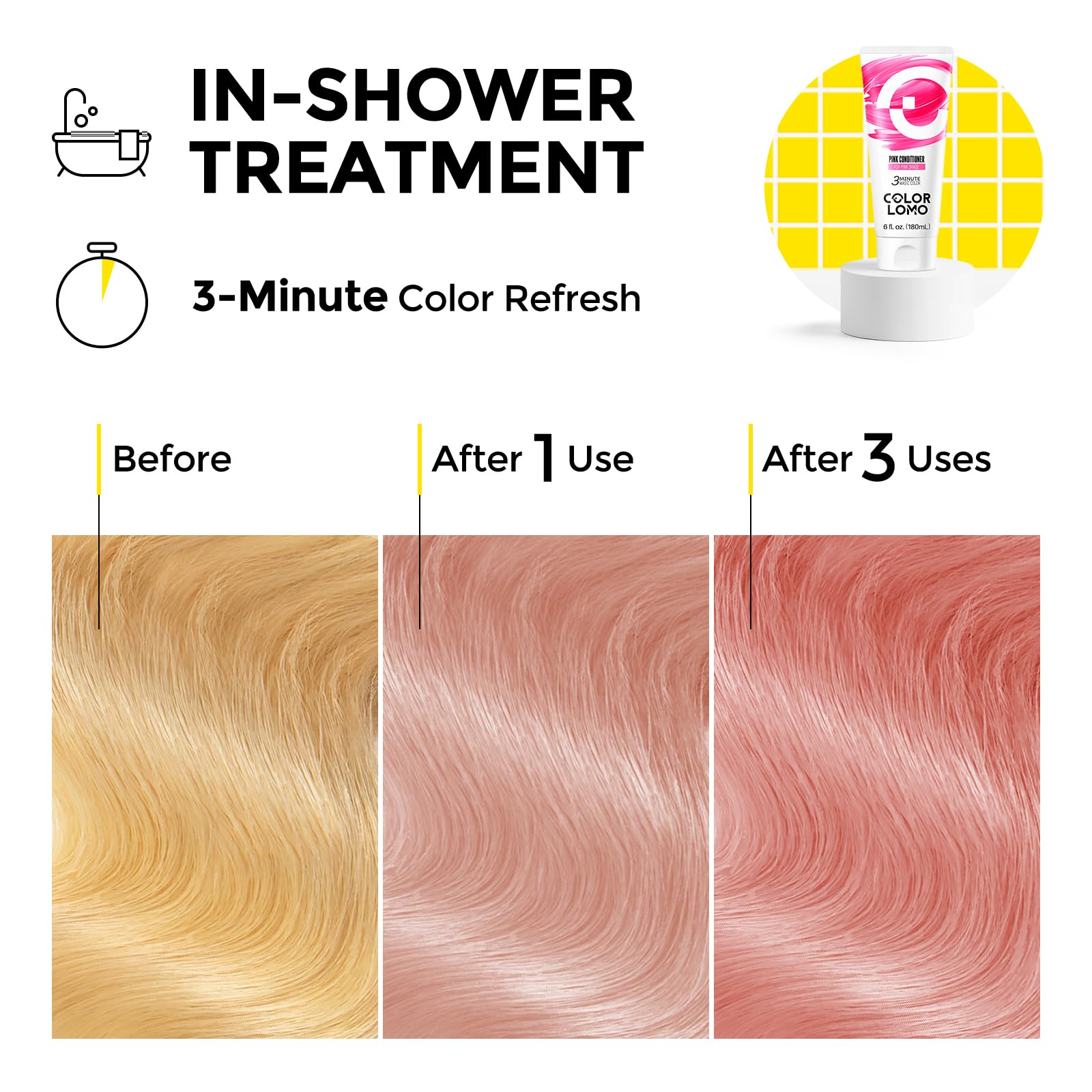 COLORLOMO almond-oil-nourishing-essence adds lightweight shine.