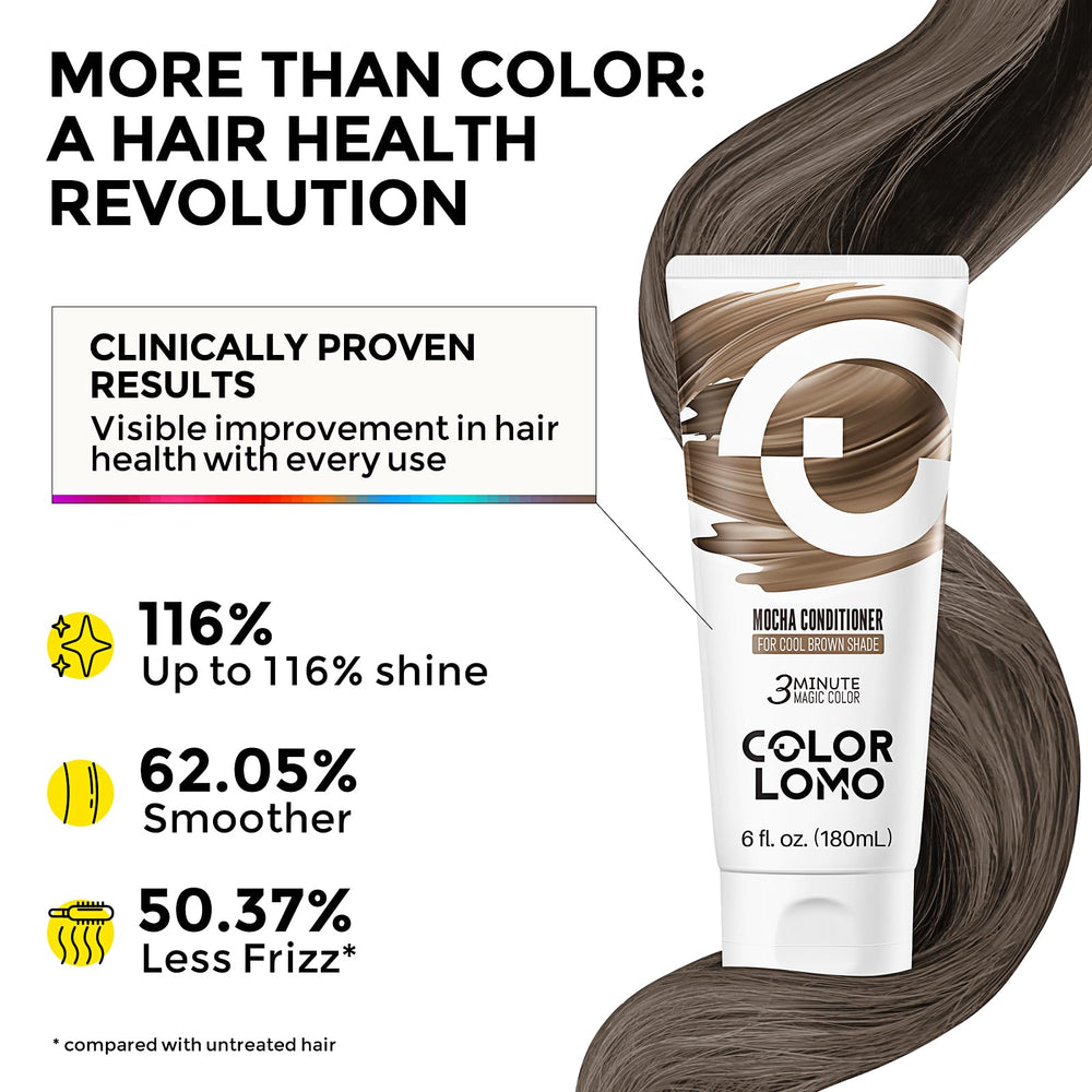 COLORLOMO Mocha with shea butter and almond oil nourishes