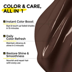 COLORLOMO Mocha cream texture highlights nourishing shea butter and almond oil