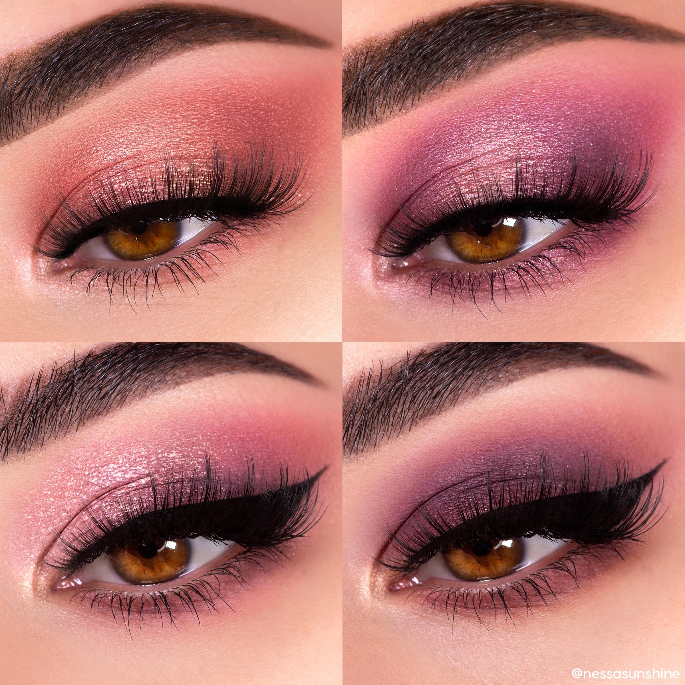Look de día a noche con ColourPop Blush Crush mostrando versatilidad